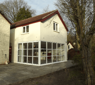 Double storey home extension