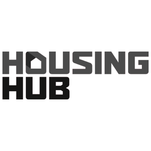 Logo for Housing Hub, featuring the text