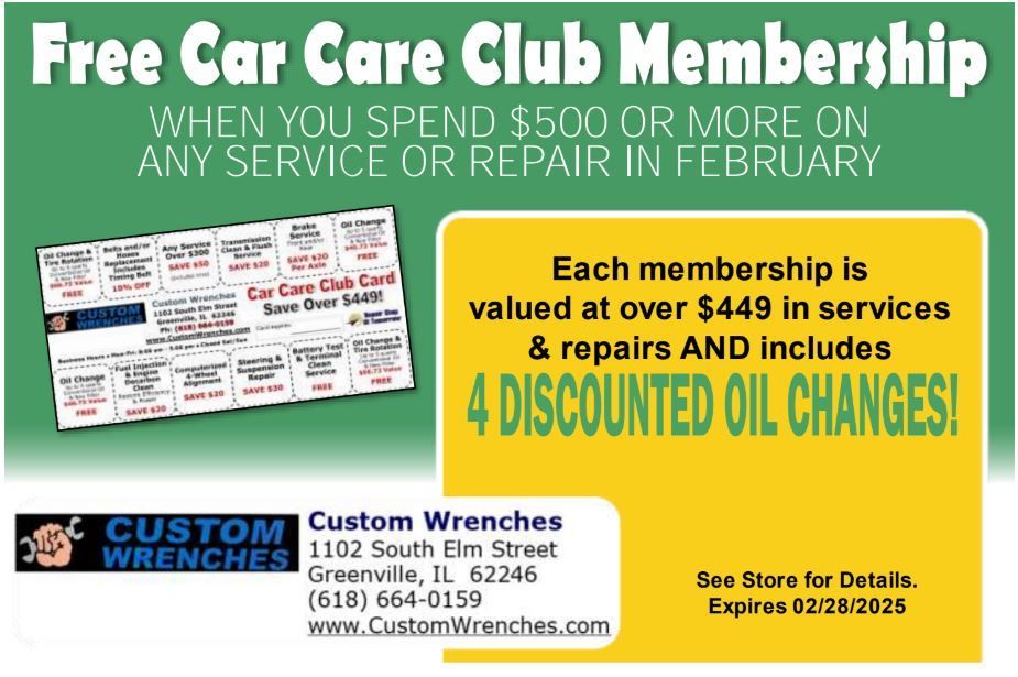 February Offer | Custom Wrenches Inc.