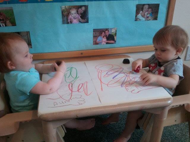 Kids Drawing and Playing — Child Care Services in Wappinger Falls, NY