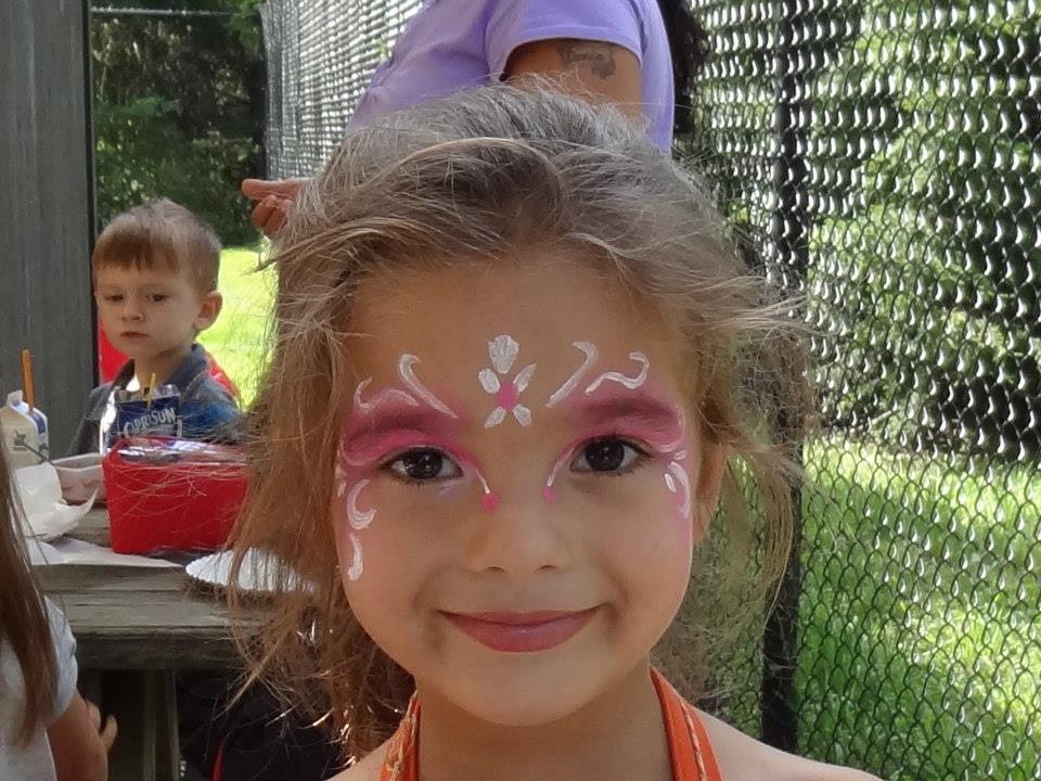 A Little Girl with Face Paint — Wappinger Falls, NY — Raising the Standard for Child Care Services
