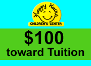 Tuition Waiver - Happy Hours Children's Center in Wappingers Falls, NY
