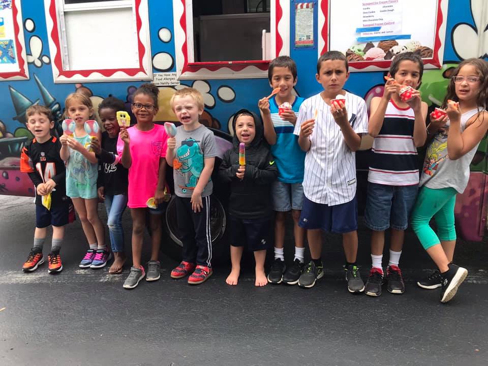Kids Enjoying their Ice Cream — Wappinger Falls, NY — Raising the Standard for Child Care Services