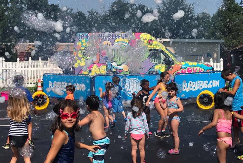 Kids Enjoying the Bubbles — Wappinger Falls, NY — Raising the Standard for Child Care Services