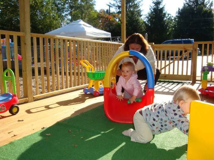Toddlers on Playground — Child Care Services in Wappingers Falls, NY