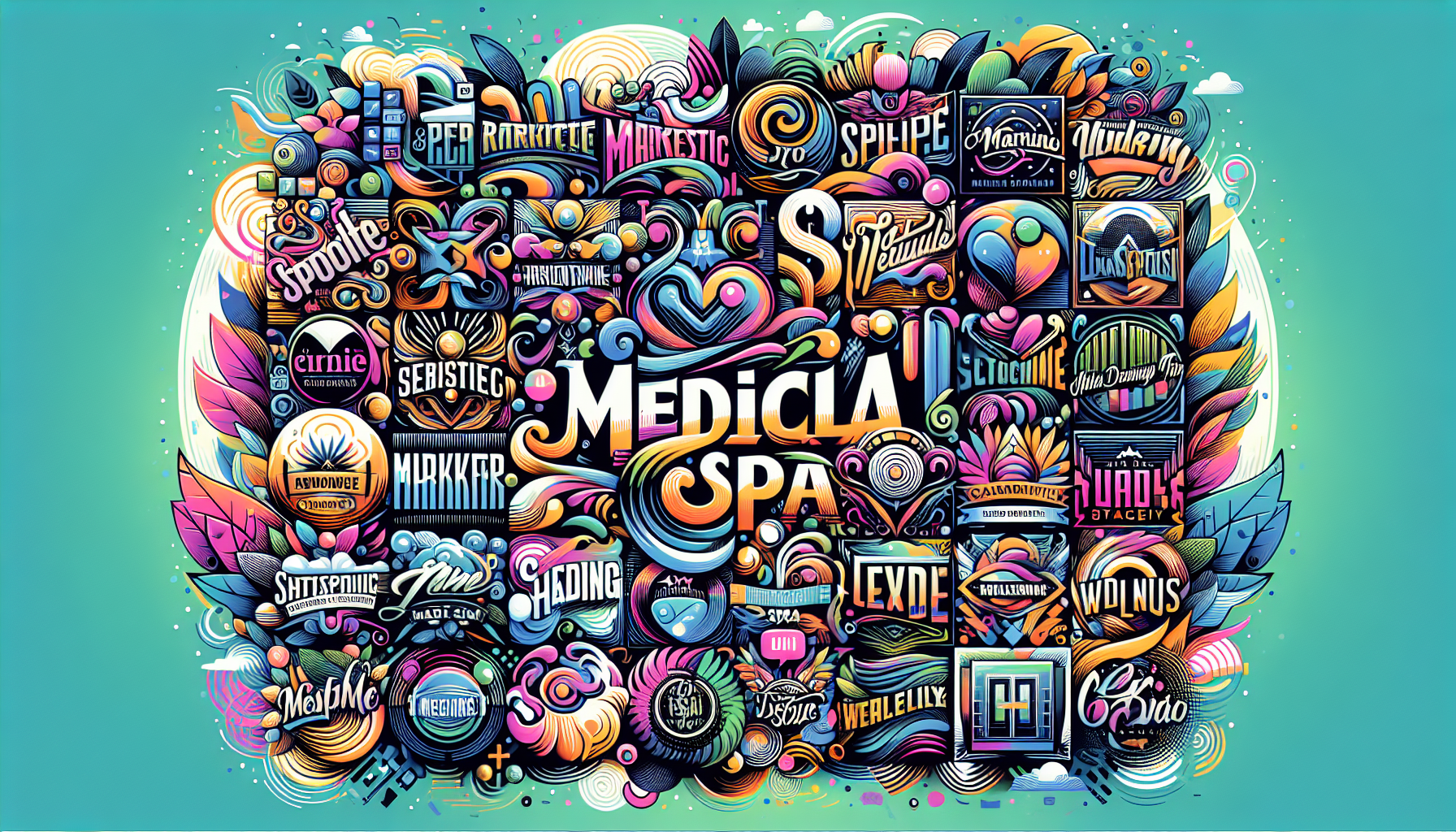 An illustration representing leading medical spa marketing companies.