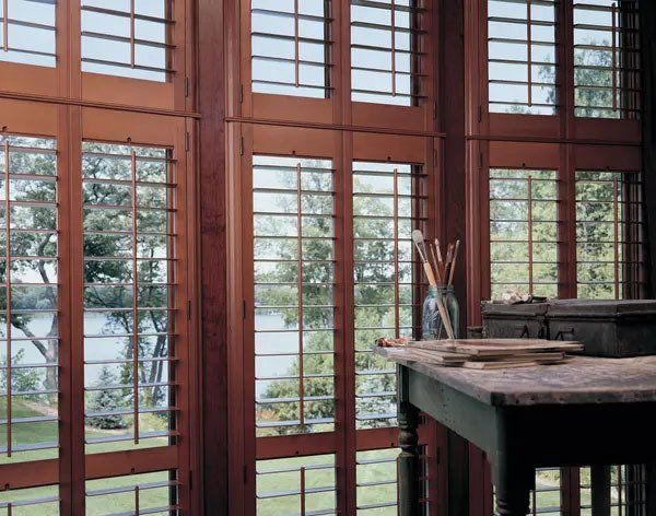Heritance Hardwood Shutters — Chicago, IL — Blinds Gallery