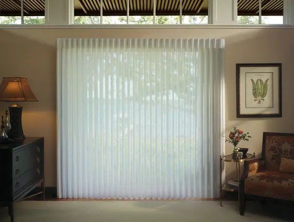 Open Sheer Linen Shades — Chicago, IL — Blinds Gallery