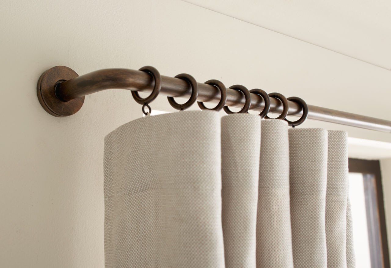 Industrial Curtain Rod — Chicago, IL — Blinds Gallery