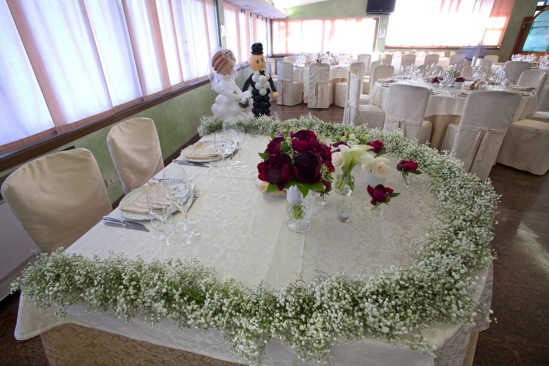 tavolata per matrimonio