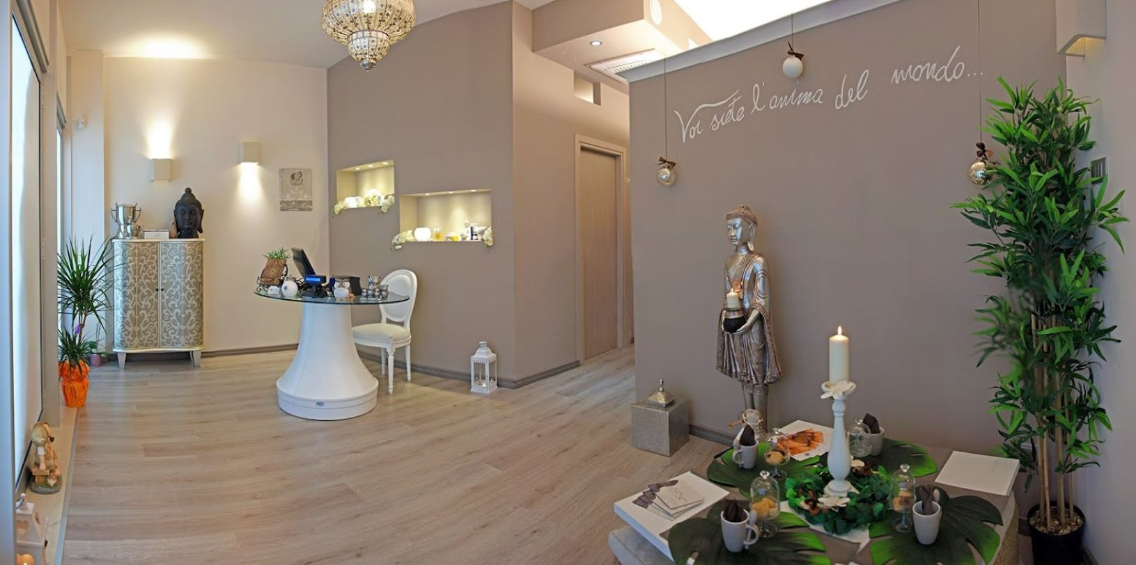 Centro benessere ingresso