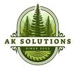 LocalSplash Landscaper logo with green-and-black house and tree graphics