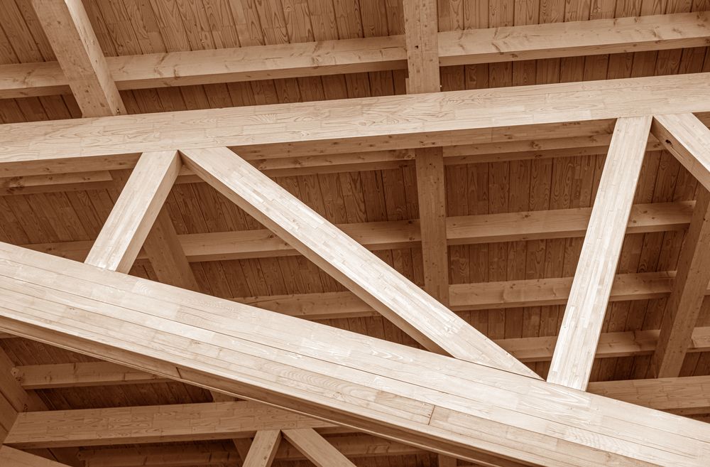 The building's Overhead Surface is Crafted from Wood — Sly Bros in Casino, NSW