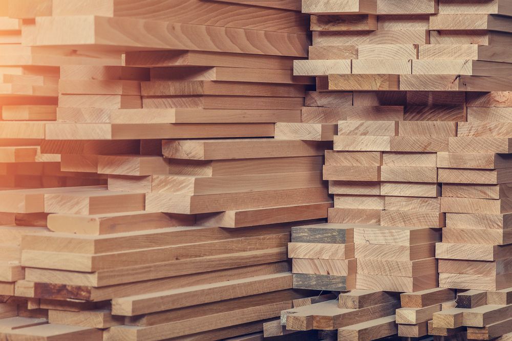 Different Sizes of Wood Piled One Piece Atop Another — Sly Bros in Yamba, NSW