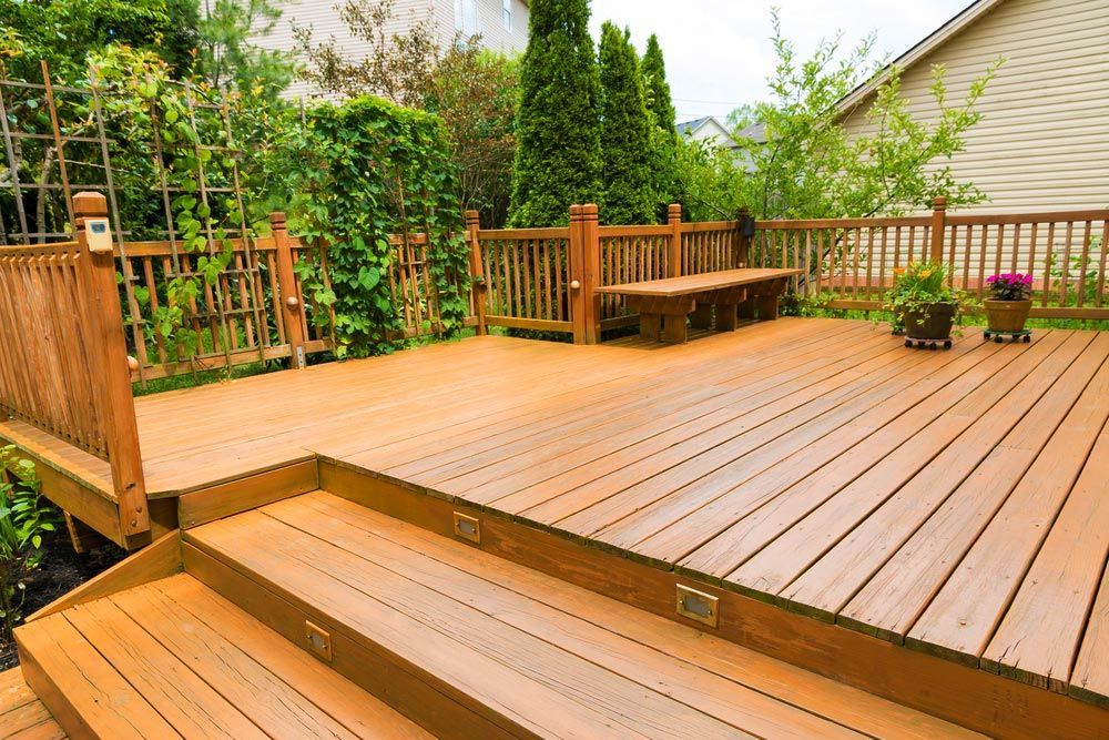 A High-quality Timber Decking 