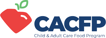 The logo for the child and adult care food program