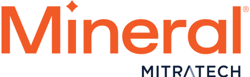 Mineral by Mitratech logo in orange.