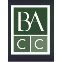 A logo for a company called ba cc.