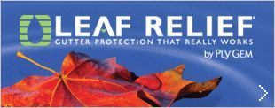 Leaf relief gutter protection that really works by plygem