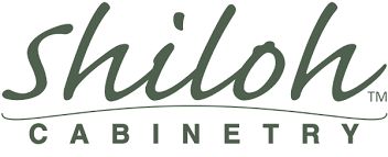 A logo for shiloh cabinetry is shown on a white background.