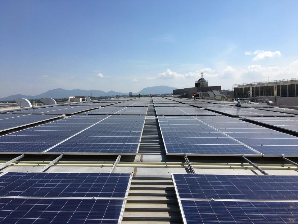 pannelli solari per uso industriale