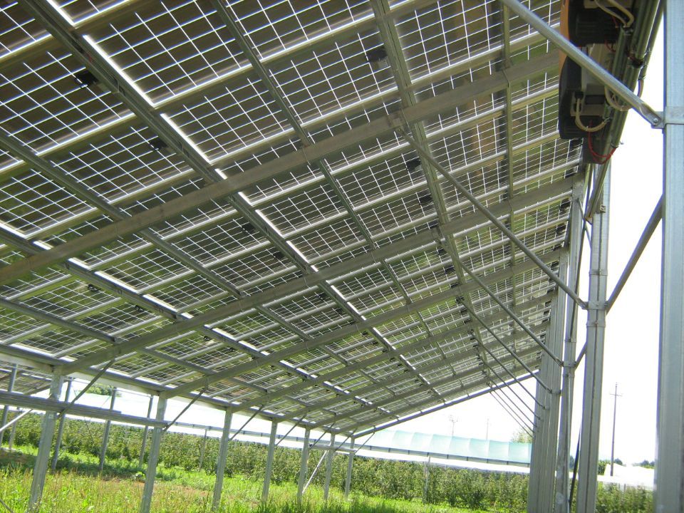 struttura fotovoltaico