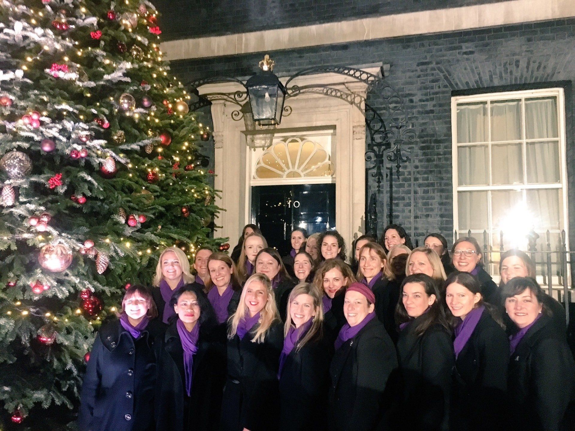 Downing Street Christmas Carols Performance