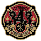 It is a firehouse logo that looks like a tattoo.