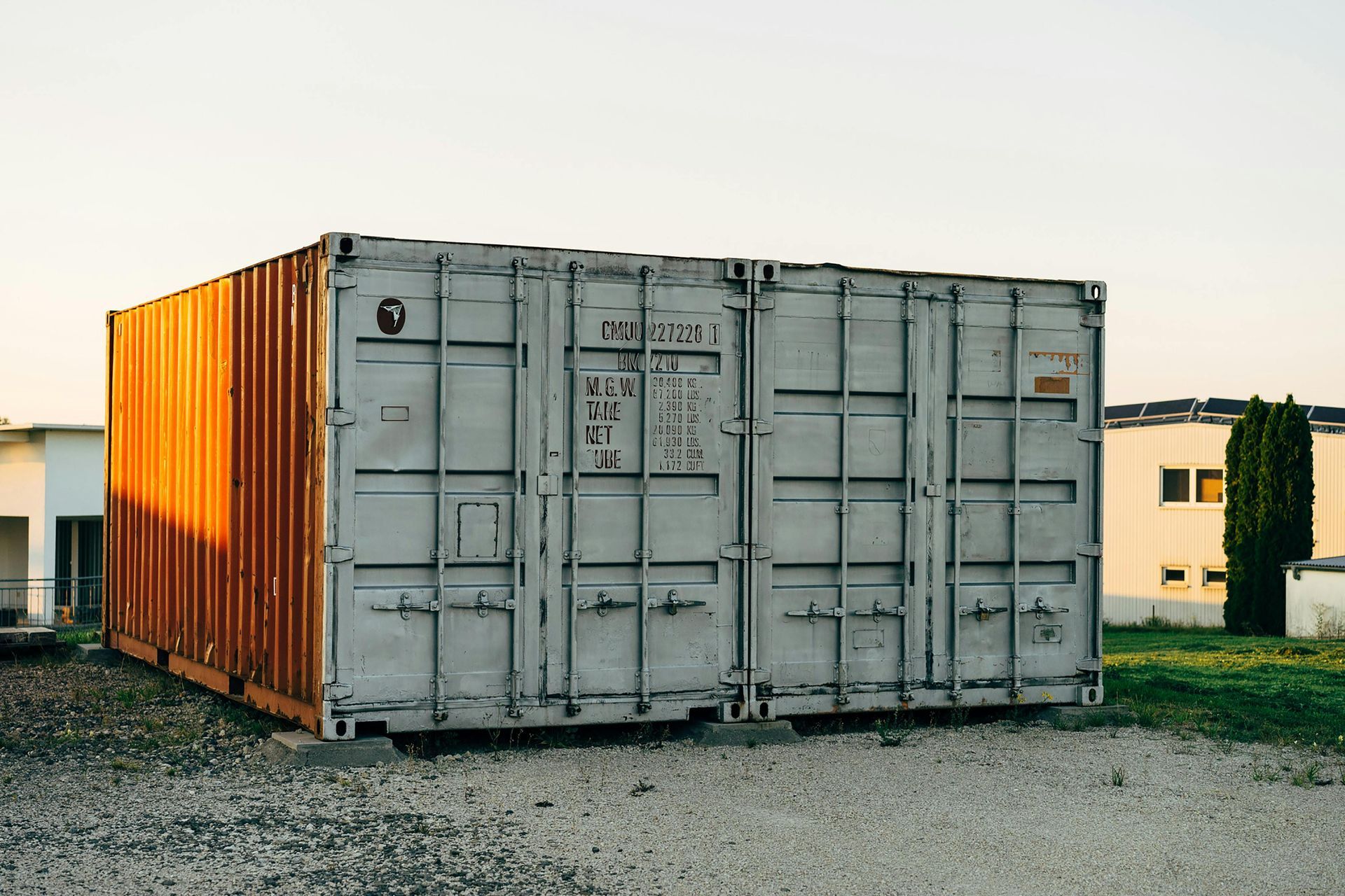 Two Shipping Containers Side-by-side — JP's Towing and Transport in Plainlands, QLD