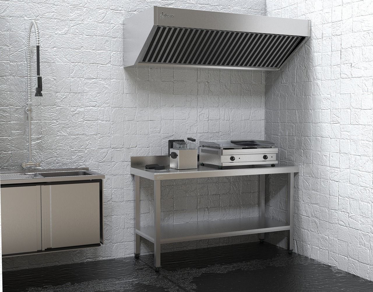 Commercial kitchen cleaning and degreasing services