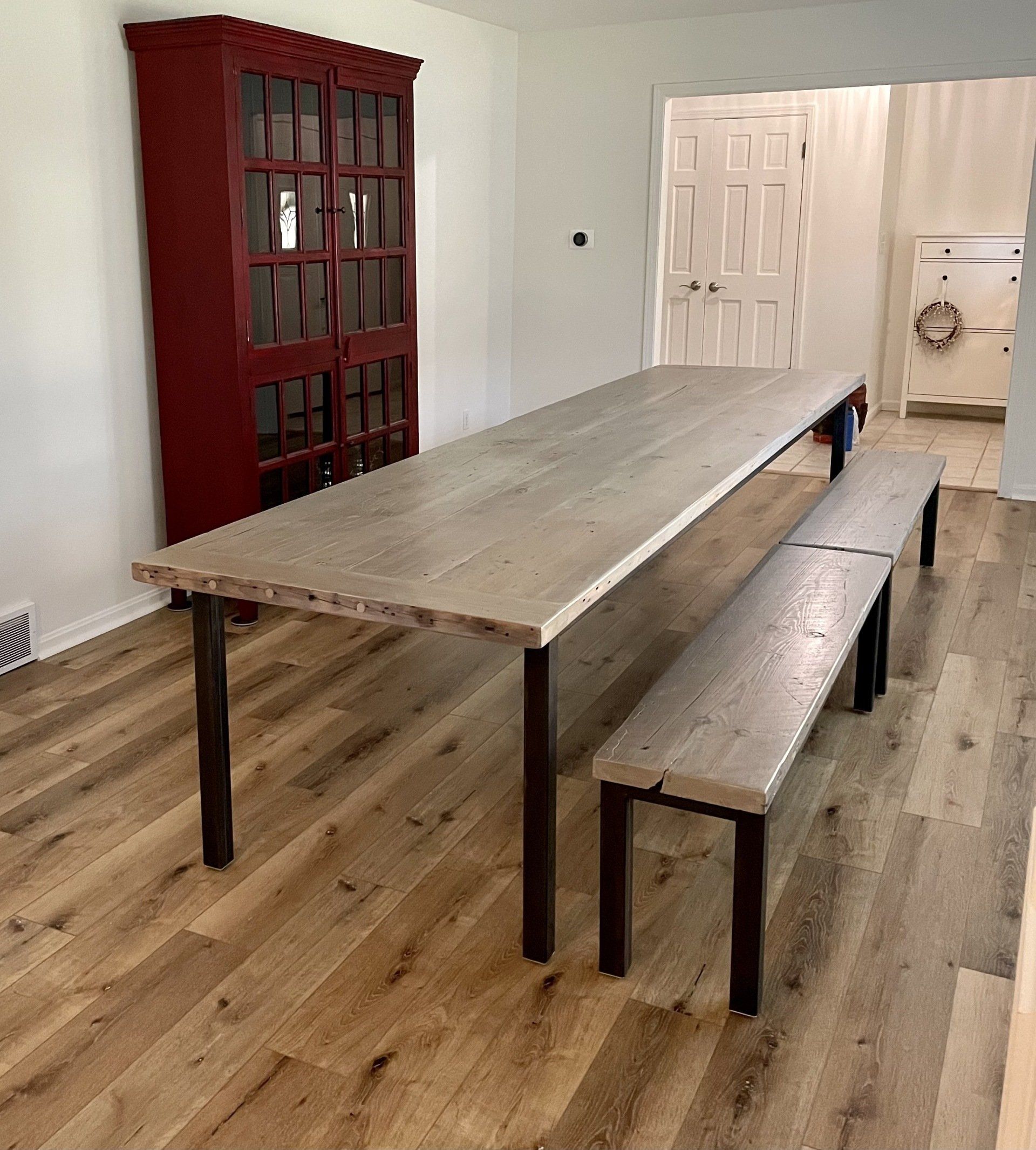 Custom Table With Bench