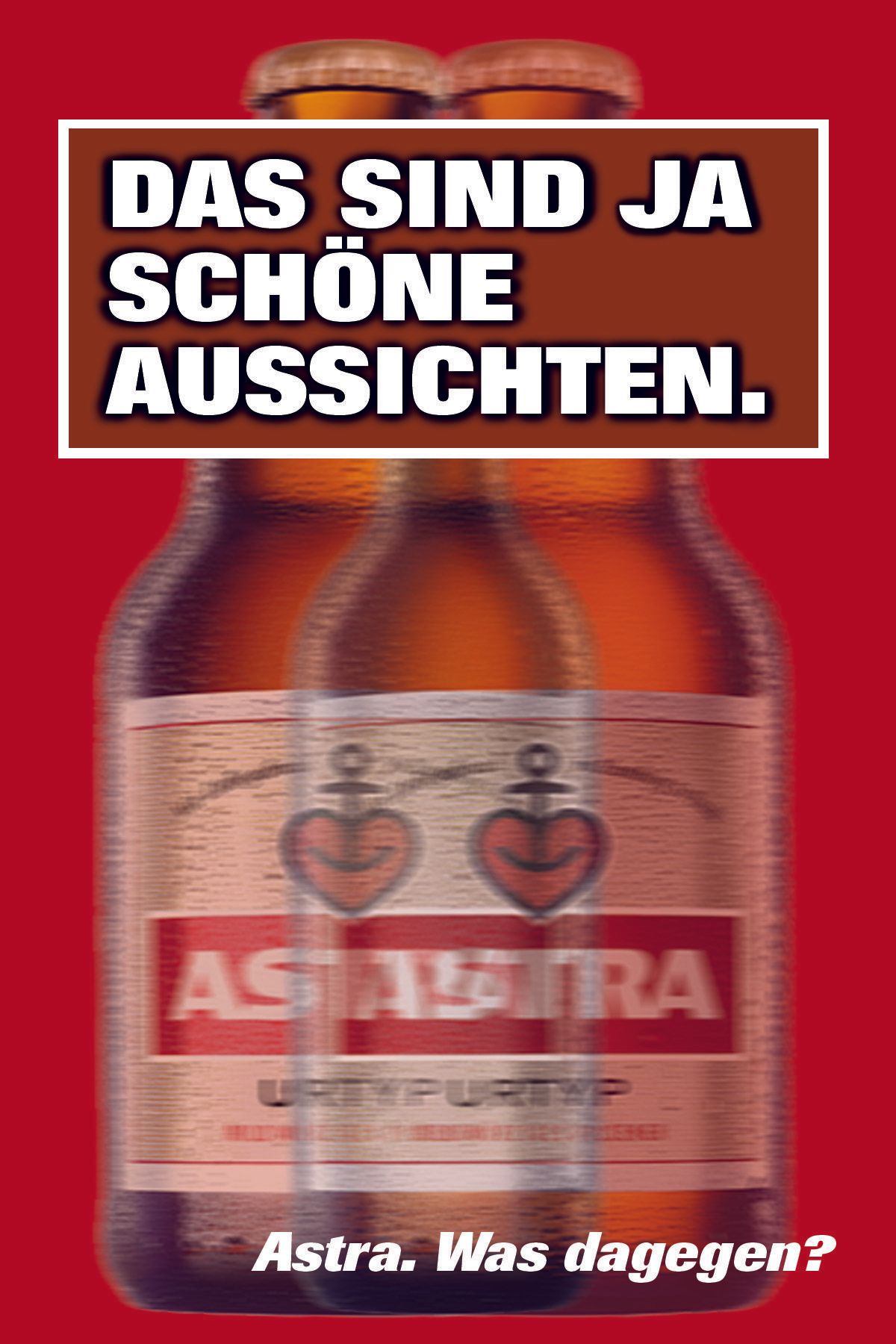 Plakat Astra Bier