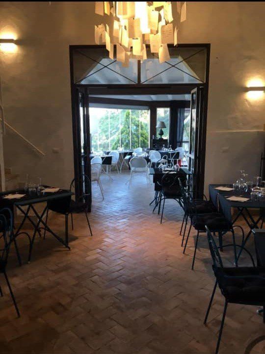 interior dining room of the Sicilian restaurant