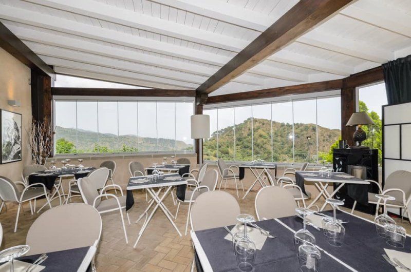 restaurant terrace for events