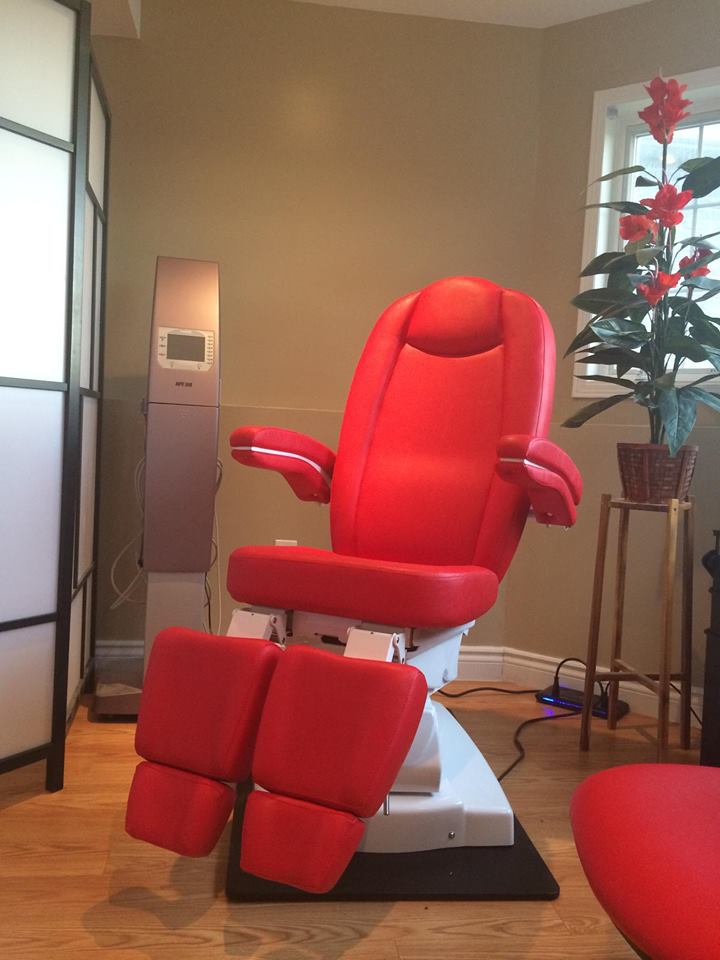 Relax in comfort during treatment