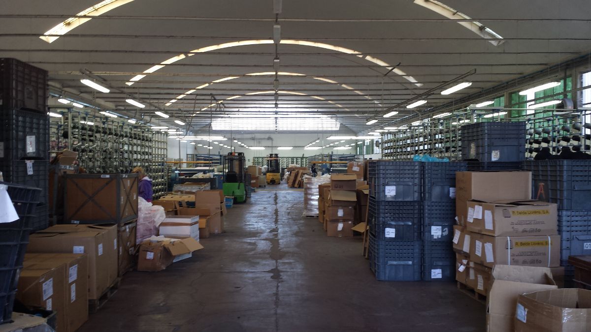 laboratorio della ditta di filatura