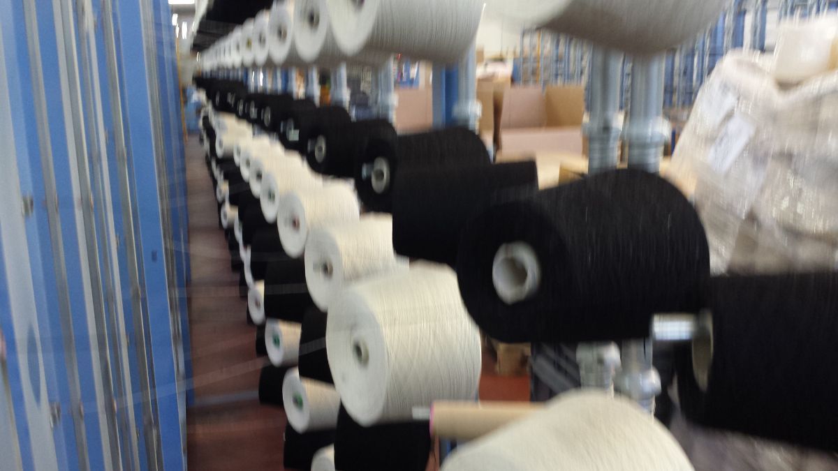 Filo da tessitura industriale