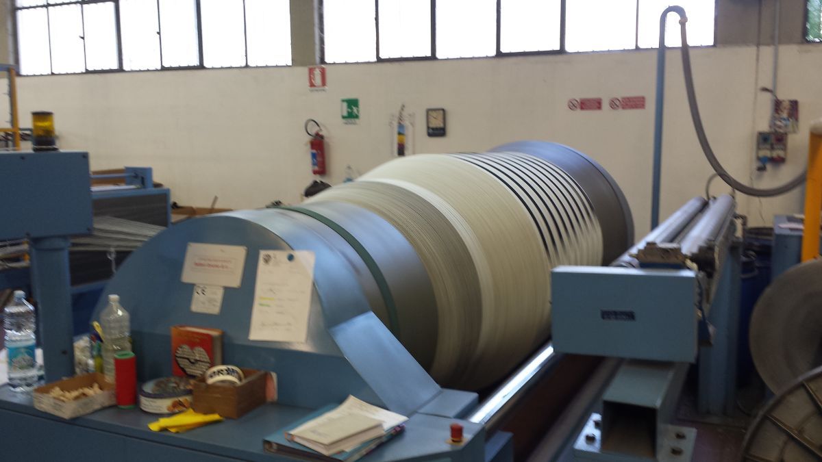 postazione per la filatura