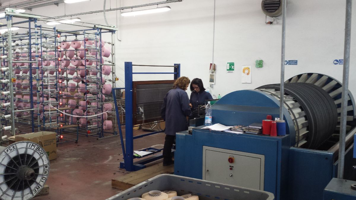 macchine pre la tessitura e filatura