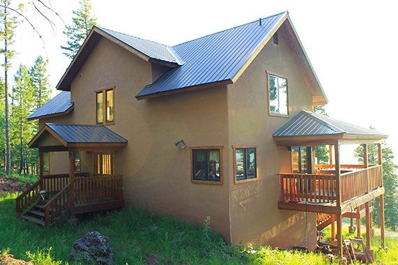 Outside Soaring Eagle Lodge