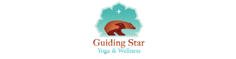 Guiding Star Yoga Branding Logo