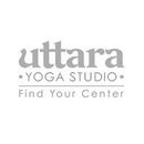 Uttara Yoga Find Your Center Branding Logo