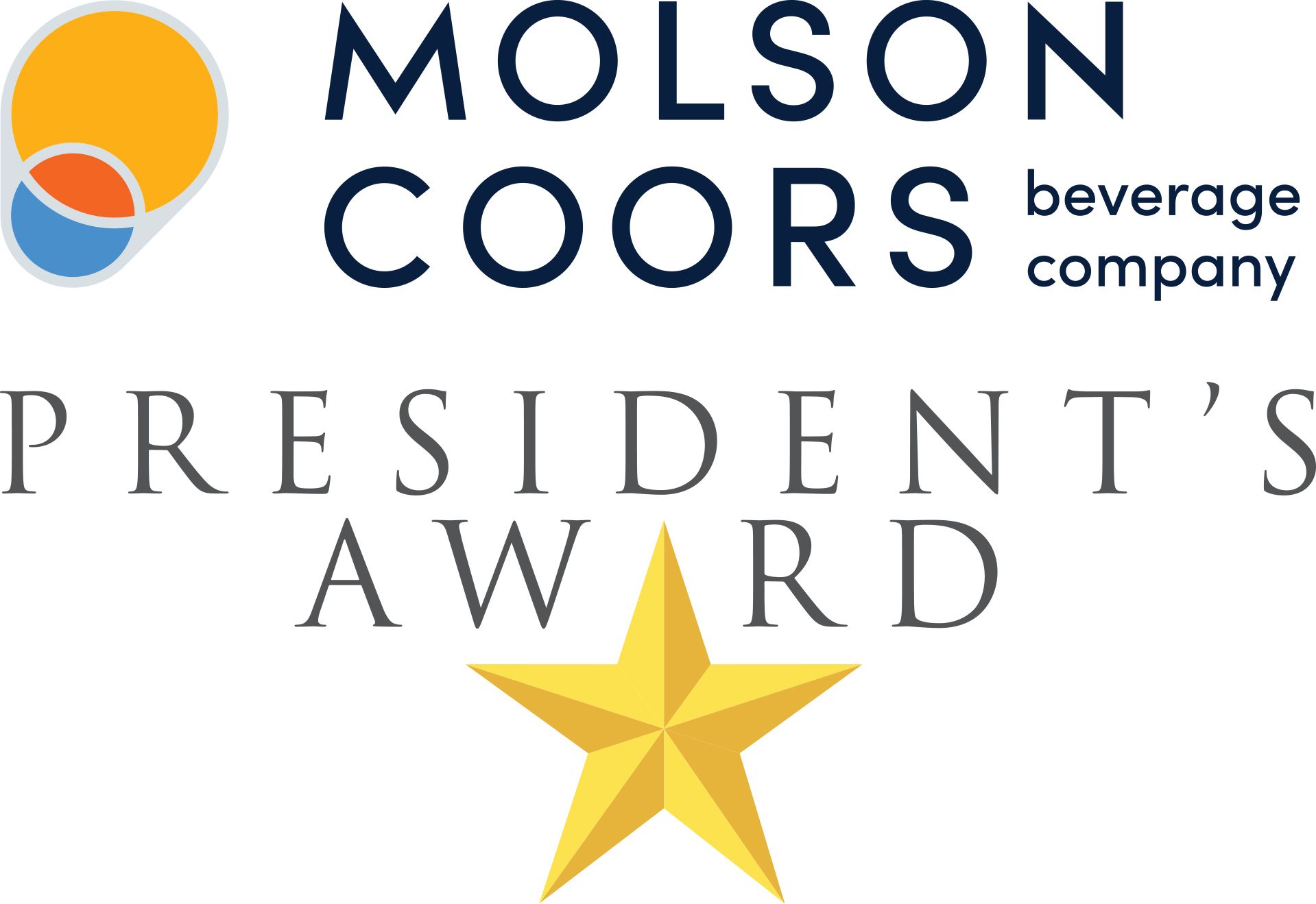 Molson/Coors President's Award logo