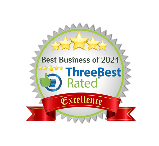 2024 ThreeBestRated badge – Best property management recognition