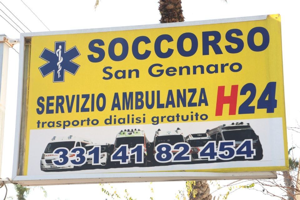 Manifesto Soccorso San Gennaro