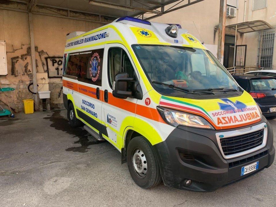 ambulanza del soccorso