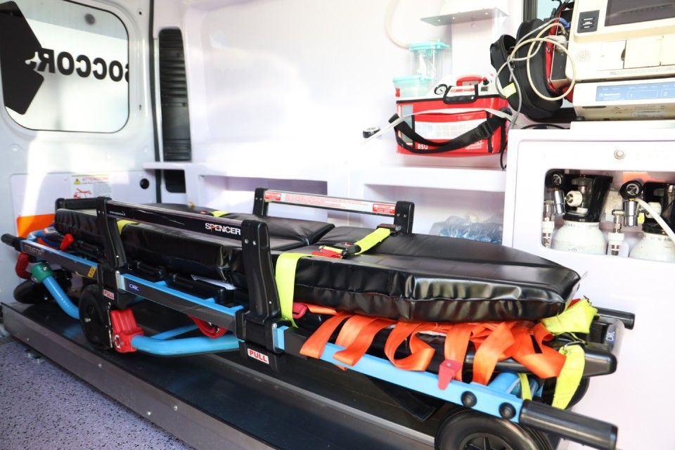 Trasportino per ambulanza