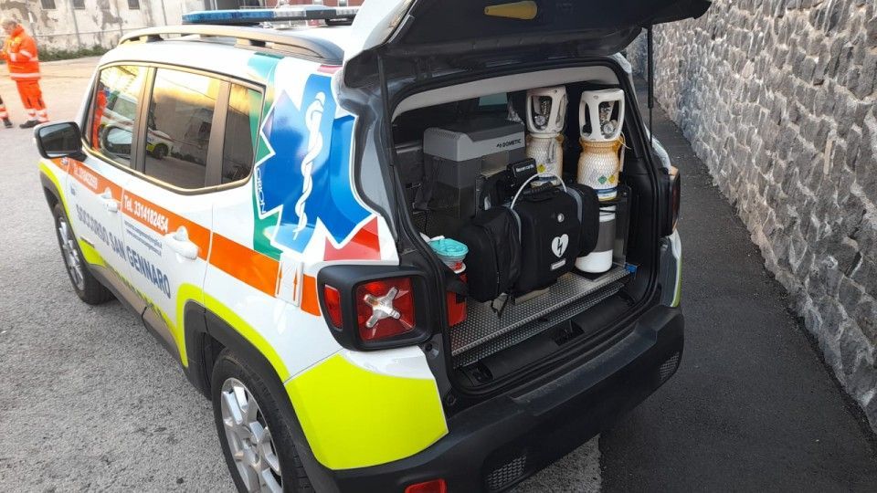 Macchina con bombole