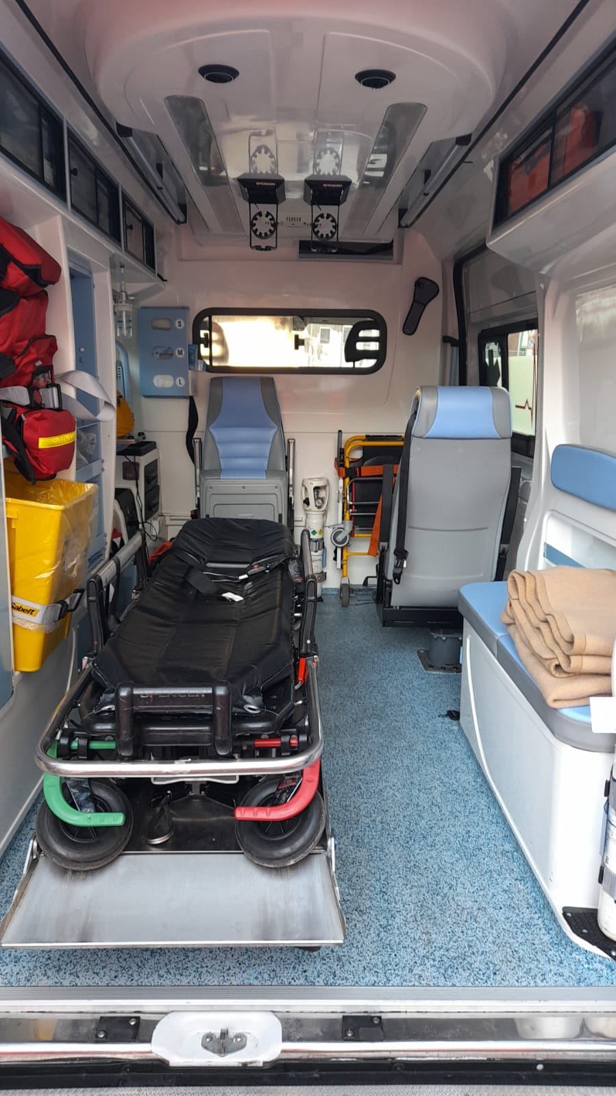 Retro dell'ambulanza