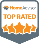 A home advisor top rated badge